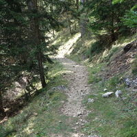 am Weg in das Tal Rio della Malga