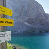 Blick auf den Wolayersee