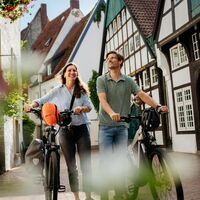 Unterwegs in der Altstadt von Osnabrück 