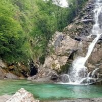 Der Crosis-Wasserfall