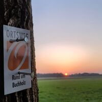 Markierung Ortsweg Buchholz