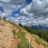 Wanderstecken nicht vergessen!
