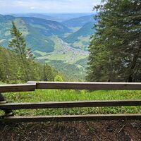 Blick auf Mellau