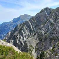 Berghütte am Gipfel