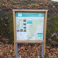 Informationsschilder Traversée du Massif des Vosges - La Petite Pierre
