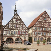 Das Rathaus von Dornstetten