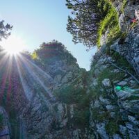 Toggenburger Höhenweg Etappe2 Kletterpassage