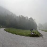 Hier grad weiter (der Weg links ist dann der Rückweg von der Schöneben)