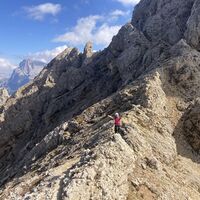 Grad auf dem Steig