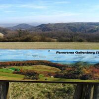 Panoramatafel am Gallenberg