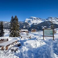 Rastplatz am Winterwanderweg