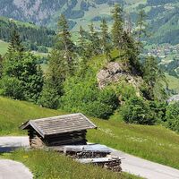18.7 km markanter Felsen vor dem Großarltal