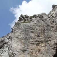 Inschrift des Bataillons Susa