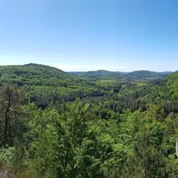 Blick vom Rastplatz "Schöne Aussicht"