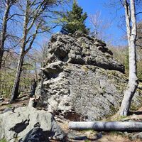Hirschenstein Gipfelfelsen