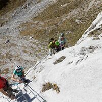 Familien-Klettersteig Partnunblick in St. Antönien