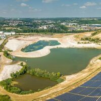 Blick über die Nivelsteiner Sandwerke