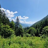Kurz darauf genießen wir die Aussicht Richtung Spittal/Drau.
