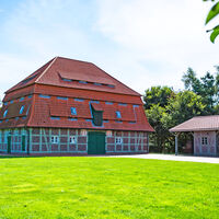 Der Kornspeicher in Nieder Ochtenhausen von Außen