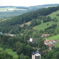 Blick auf Stössing