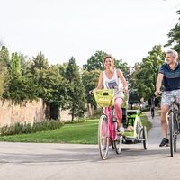 Radfahren im Schubertpark