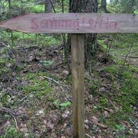 Kummakivi, Sammalsillan Wegweiser