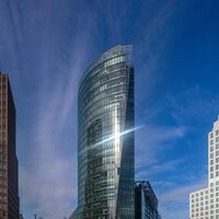 Potsdamer Platz in Berlin Deutschland Ziel für Geschäftsreisende