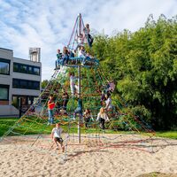 Kletterspinne beim Motorikpark in Feldbach