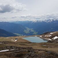 9.5 km Speichersee und Blick ins Gailtal