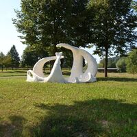 Wasserstelle im Thermenpark Bad Blumau