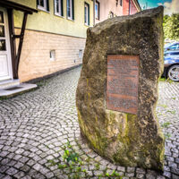 Seite des Luthersteins - Tambach-Dietharz