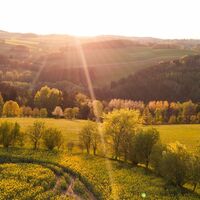 Heideberg in Drebach Panorama