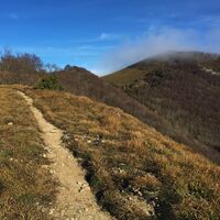 Weg auf der Roche de Chanduraz