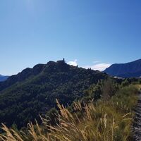 Panorama über das Dorf Ilonse