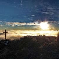Panoramablick vom Gipfel des Monte Cadria