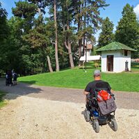 Abfahrt nach der Kirche