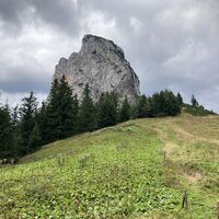 Blick zurück zur Frauenmauer