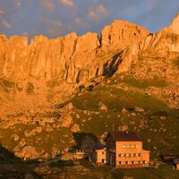 Rifugio Roda di Vael ©Archivio APT Val di Fassa