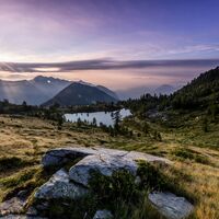 Bergsee von Salei