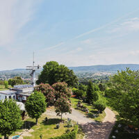 Wandern Heubergturm Aussichtsturm Aussicht Landschaft