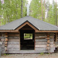 Grillkota der Hütte Vesikkola