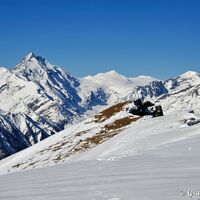 Auch der Großglockner grüßt uns aus weiter Ferne.