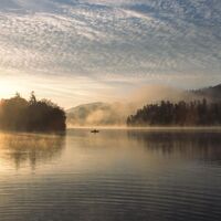 Reintalersee Morgenstimmung