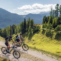 unterwegs auf der 484 Riederbergweg MTB Route