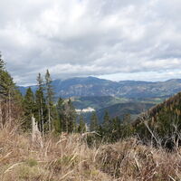 Aufstieg am Dürrriegel
