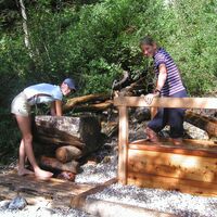 Erfrischende Kneippanlage am Höhenweg