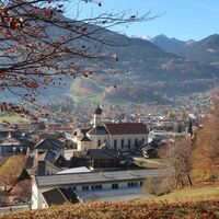 Blick auf Schruns