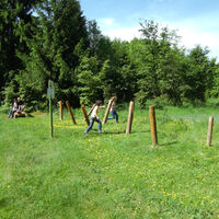 Slalomlauf Zwergenpfad Frauenwald