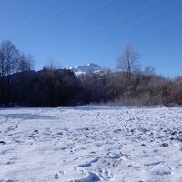 Schnee anstatt Sand bei Ilsa Sut