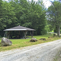 Grillplatz an der Kleinen Enz bei der B294